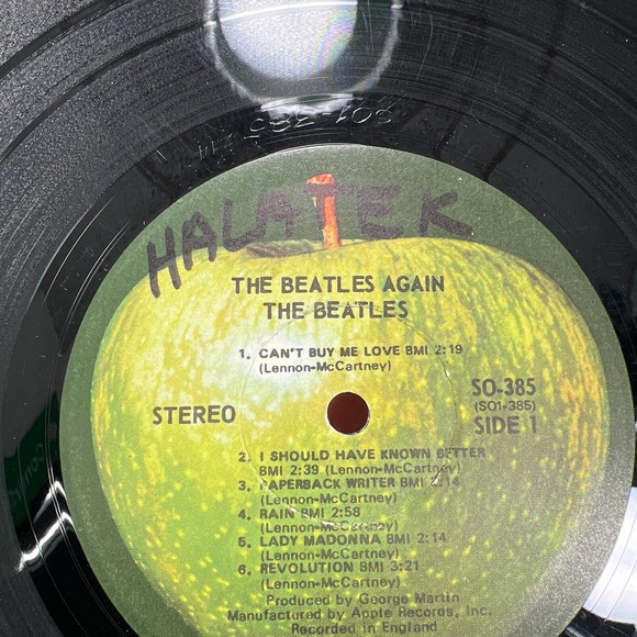 The Beatles Again Vinyl Apple‎ Records read description - Picture 8 of 10